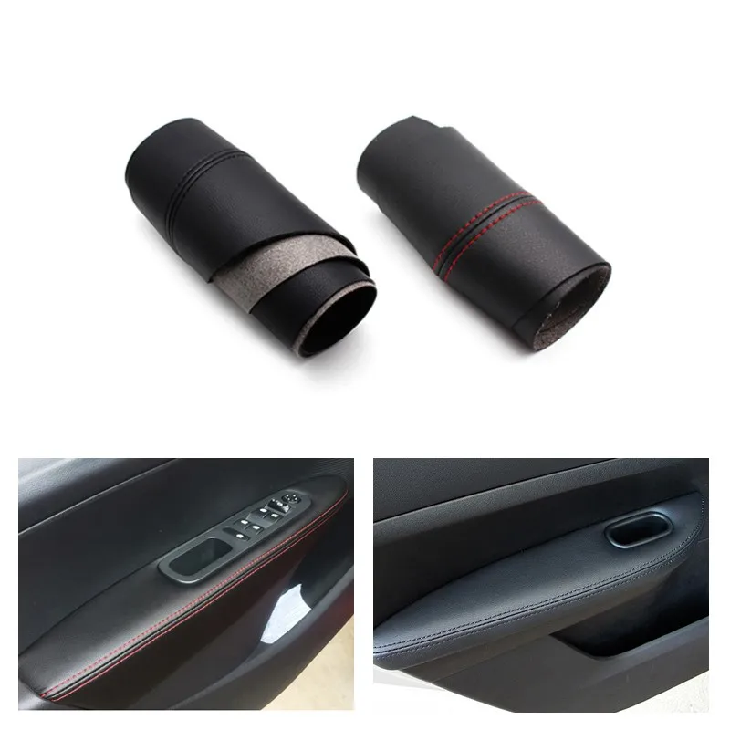 

Door Panel Armrest Microfiber Leather Protective Cover Trim For Peugeot 307 2004 2005 2006 2007 2008 2009 2010 2011 2012 2013