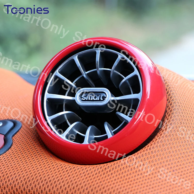 Turbine air conditioner outlet modification For Mercedes Smart 453 Forfour Fortwo Car Interior modification Accessories