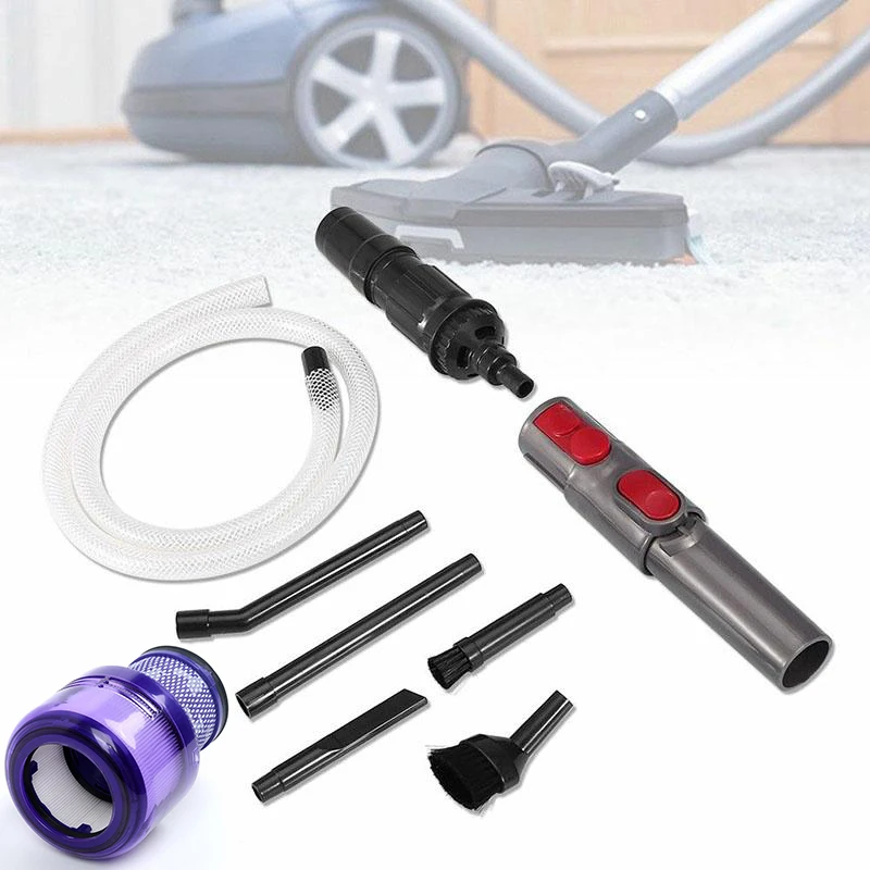 Vacuum Cleaner Attachment Tool Brush Suction Head Kit& Filter For Dyson V11 Pro