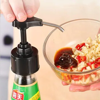 

Syrup Bottle Nozzle Pressure Oil Sprayer Household Oyster Sauce Plastic Pump Push-type Tools Kitchen Accessories Supplies