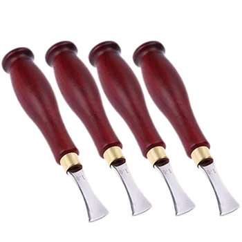 

4Pcs Professional Leather Edge Press Line Tool Handmade DIY Craft Tools