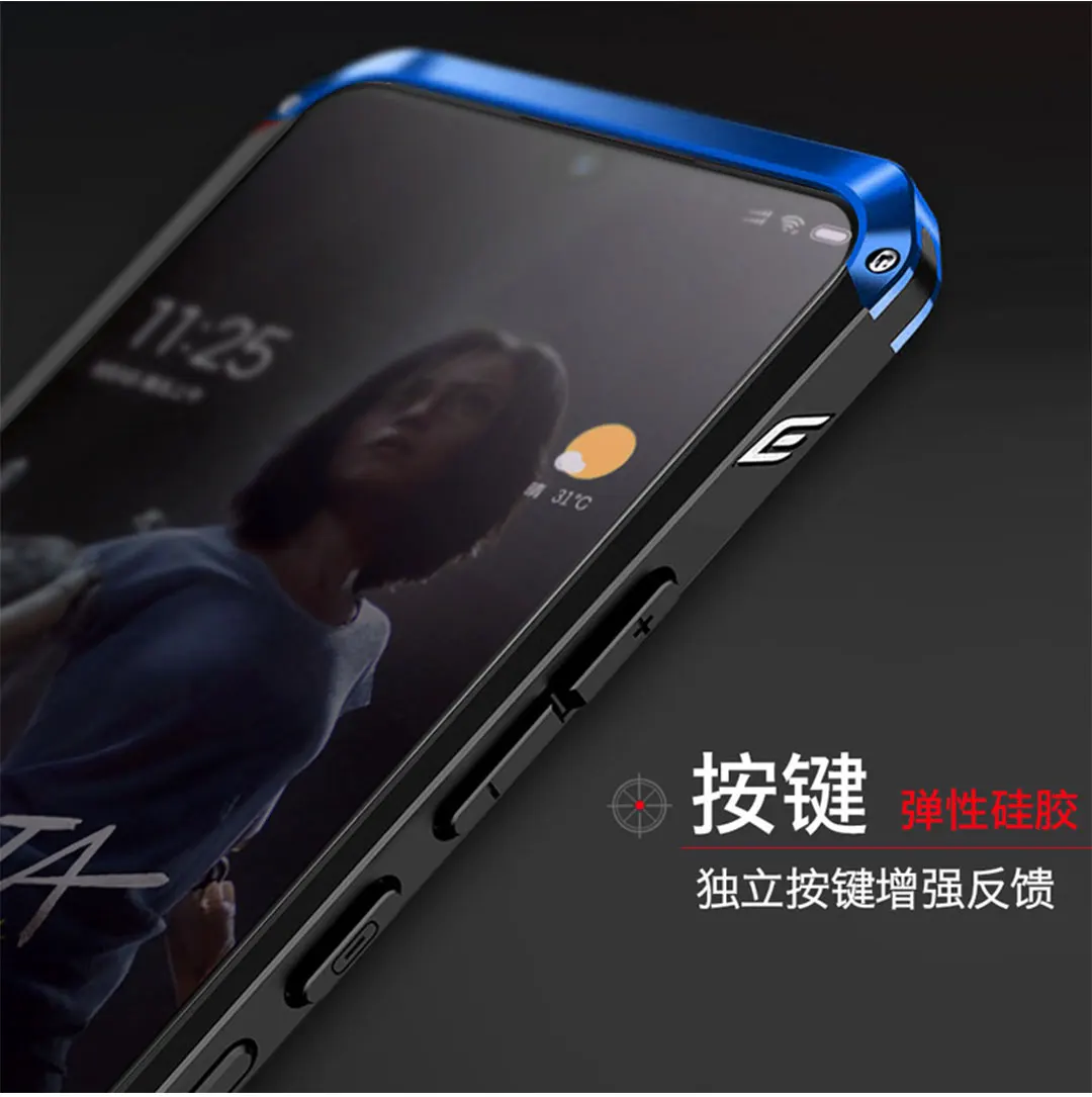 Для XIAOMI 9 чехол ELEMENT SOLACE противоударный металлический каркас силиконовый Твердый чехол из поликарбоната скраб простой чехол для xiao mi9