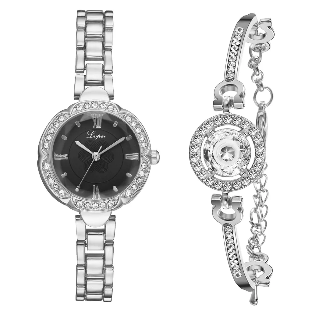 Женские часы, браслет, Европейский красивый подарок для женщин, стразы, Модный маленький тонкий изысканный браслет, часы, YE1