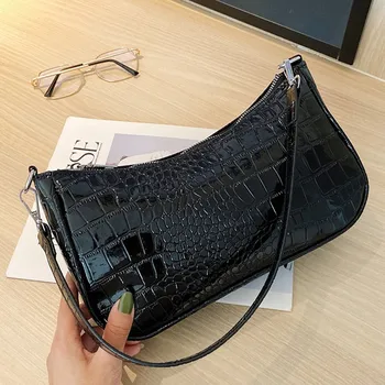 

Women's Zipper Tote Small Trendy Stone Pattern Shoulder Bag Vintage Leather Retro Messenger Bag feminina Handbag Bolsa @C13