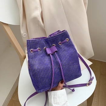 

2020 summer bags for women Fashion drawstring women Bucket Bag Shoulder Messenger Bag bolsos para mujer crossbody bags for women