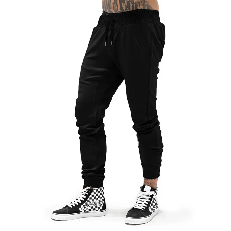 

New Fashion Men Gym Pants Joggers Fitness Cotton Casual Long Pants Men Slim Fit Workout Sweatpants Tracksuit Trousers