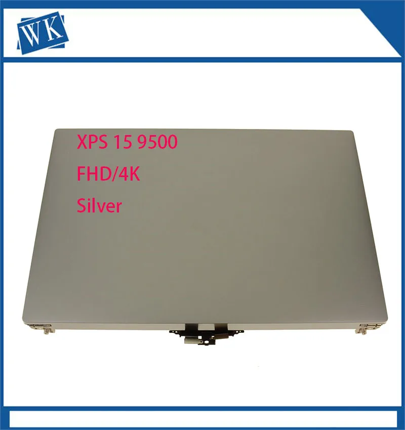 Для сенсорного экрана Dell XPS 15 9500 6 дюйма FHD/UHD ЖК-дисплей в сборе-TS-Серебристый |