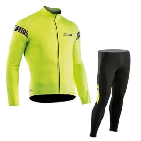 Джерси для велоспорта Pro Team NW Hombre Ropa Ciclismo Northwave весна/осень комплект с длинными рукавами для велоспорта Одежда для горного велосипеда - Цвет: 3