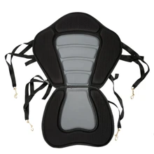 Kayak Padded Seat Rowing Boat Soft Non-Slip Padded Base Adjustable Backrest With Boat Cushion
