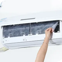 1 мешок кондиционер ветровой выход Пылезащитная крышка DIY самоприлипание очиститель воздуха фильтр бумага Очиститель фильтр осыпь