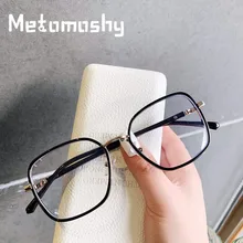 Модные женские квадратные оправы для очков, однотонные трендовые стили, фирменный дизайн, оптические компьютерные очки, Женские оправы для очков, 6 цветов