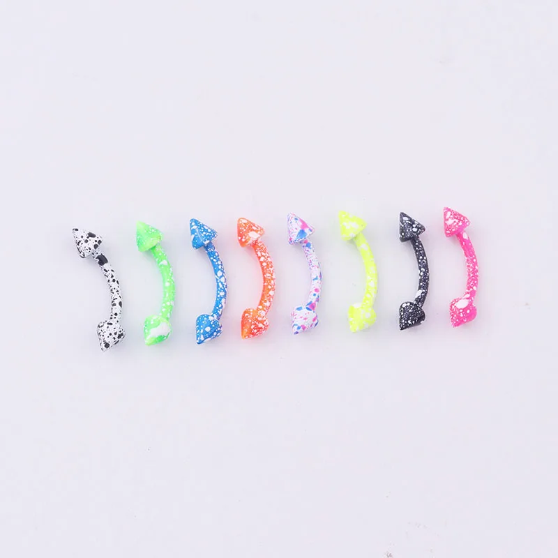 8 шт./компл. хирургическая сталь Labret Monroe позвоночник Козелок Уха шпильки винт