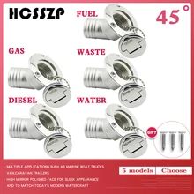 ^#Cheap 45° Angle Marine Boat Hardware Deck Filler RV Yacht 316 Stainless Steel Fuel Water Waste Diesel Gas Key Cap Filler 1-1/2?2 inch ^#Cheap 45° Angle Marine Boat Hardware Deck Filler RV Yacht 316 Stainless Steel Fuel Water Waste Diesel Gas Key Cap Filler 1-1/2?2 inch