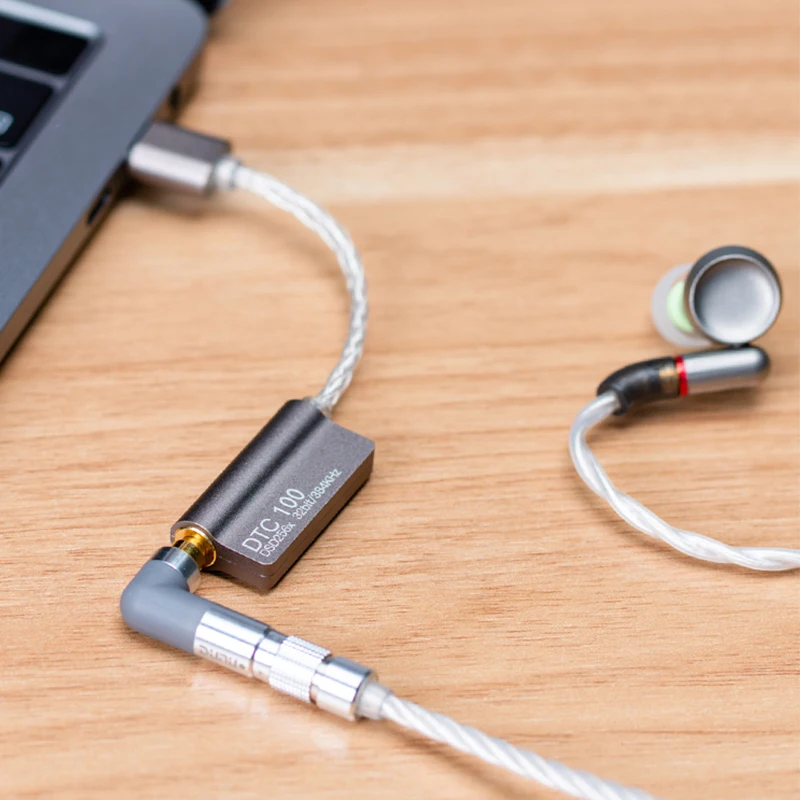DUNU DTC100 ESS9118EC USB DAC Cable TYPE-C to 3