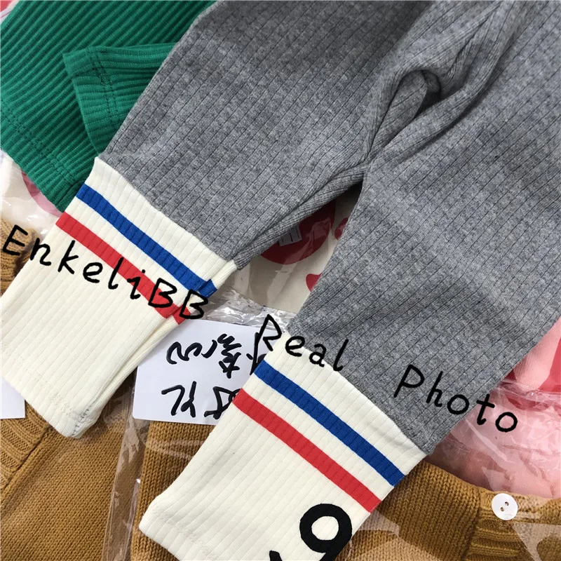 Г. Корейские Детские осенне-зимние обтягивающие штаны милые штаны для маленьких мальчиков и девочек детские штаны для малышей, Bebe De Pi*, одежда для малышей