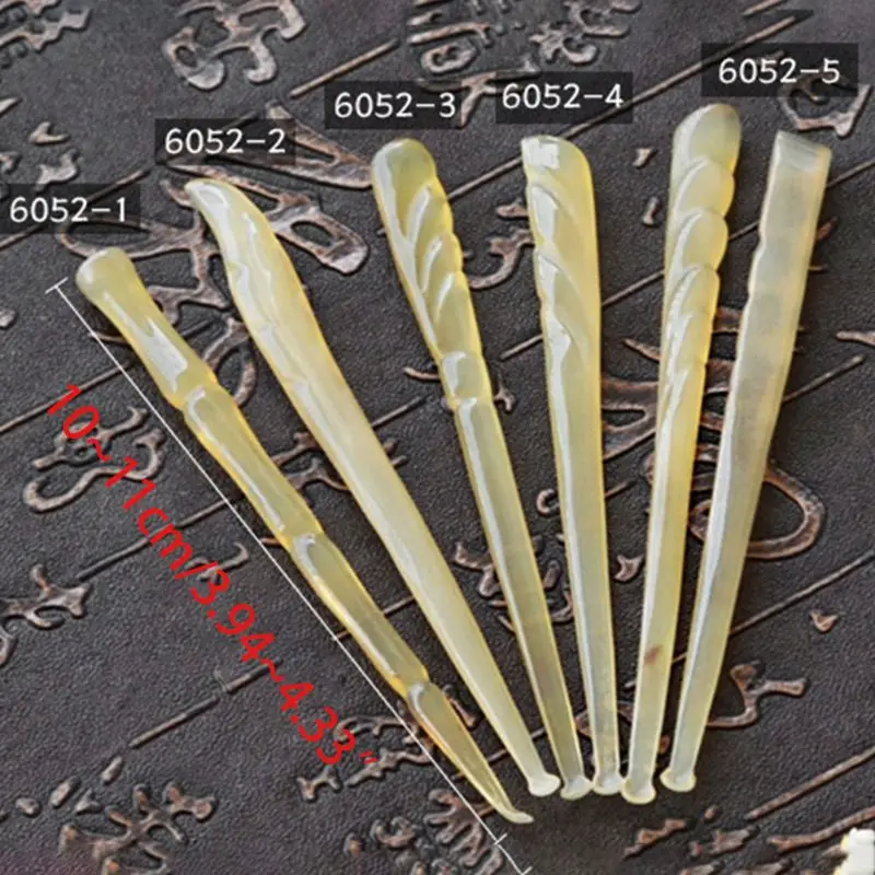 Натуральный овечий Рог Earpick Ear Cleaner ложка Массажная удалитель ушной серы Личная забота