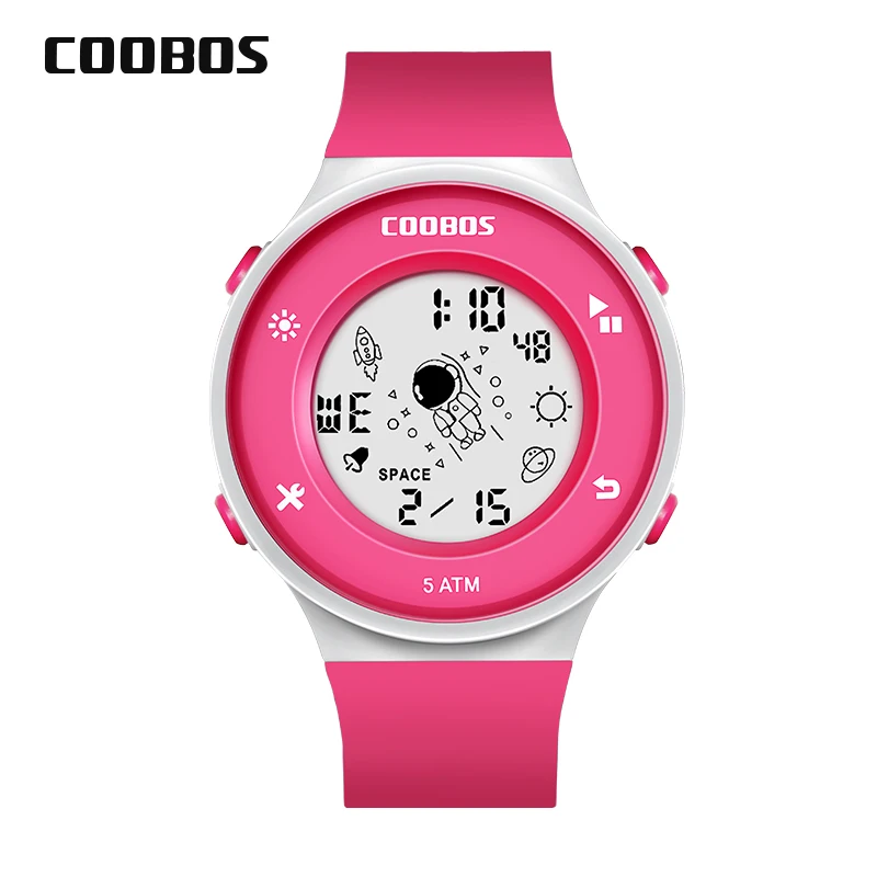 Digital Watch Women Mens Watches Fashion Creative Screen PU Slim Wristband Teens Student Digital Wrist Watches Reloj Mujer Clock