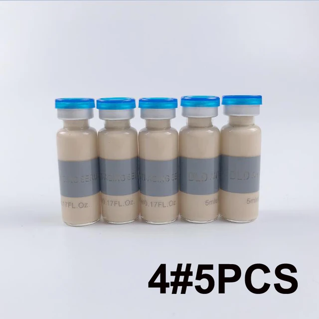 5ml Korean Ampoule Facial Booster Whitening Acne Healing Treatment Meso White Booster Ampoule Serum Starter Kit BB Cream Kit 5pcs BB Cream 4