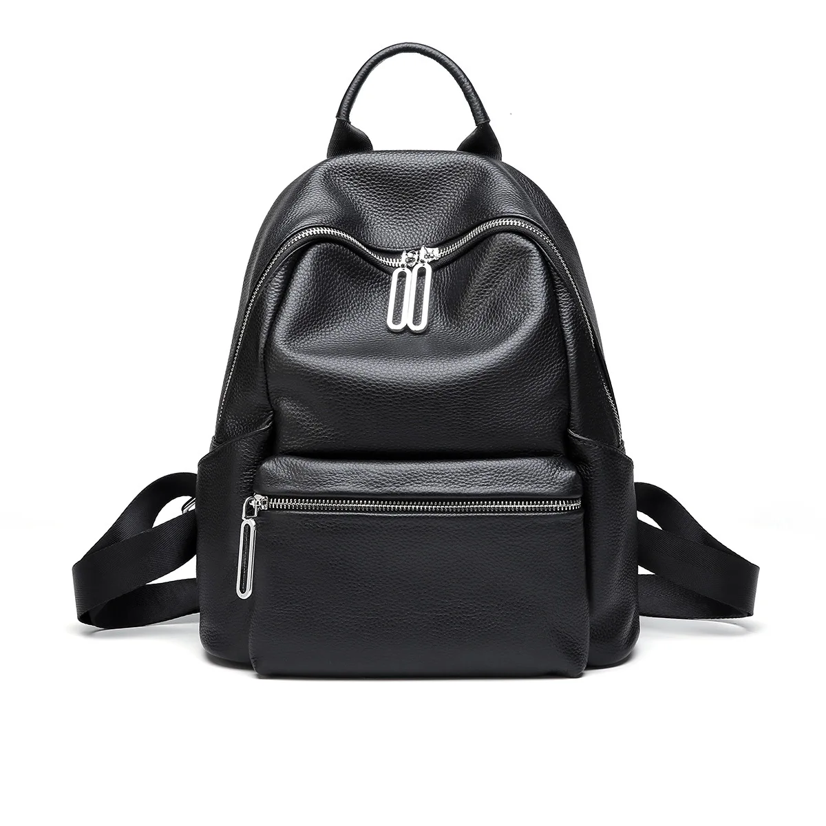 Женские рюкзаки из 100% натуральной кожи новый модный роскошный брендовый женский