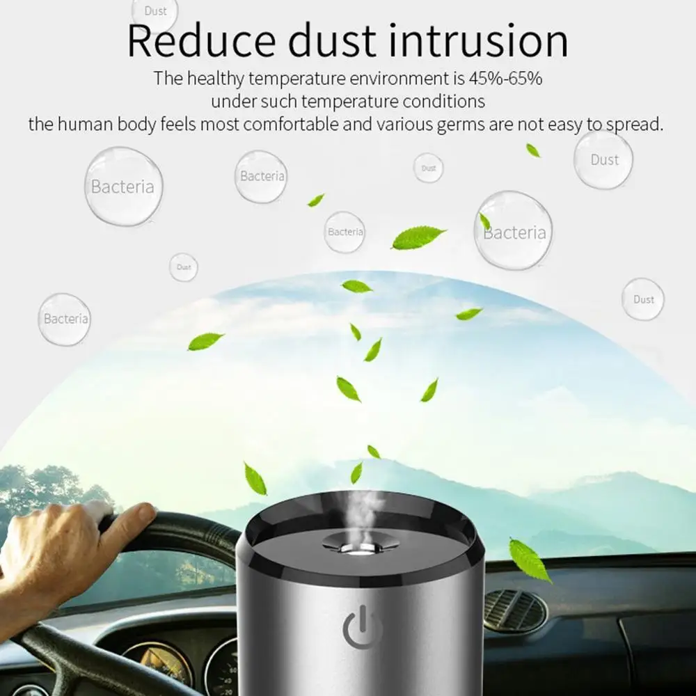 BC35B Usb Air Spray Aromatherapy Car Humidifier Mini Diffusers Car Air Purifier Portable Auto Mist Humidifier