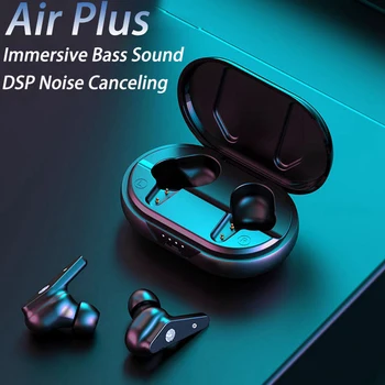 

True Wireless Earbuds Immersive Sound Bluetooth 5.0 Earphones In Ear With Mic Charging Case Waterproof for Sports GYM Workout