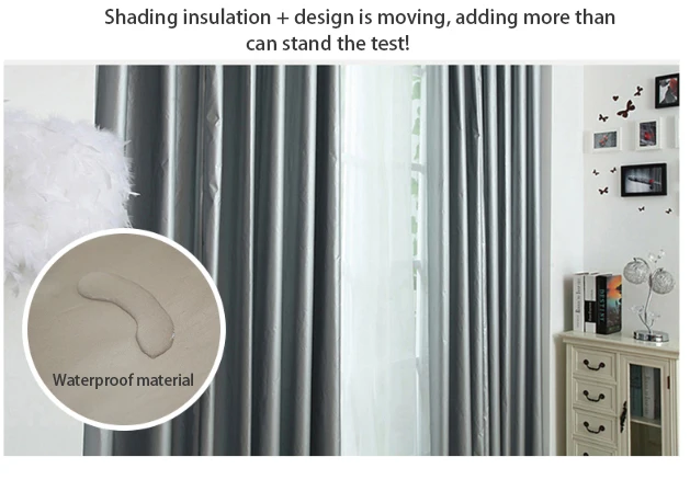 Металлический цвет полный затенение шторы драпировка панель для офиса гостиной для раздвижной двери спальной шторы изоляции