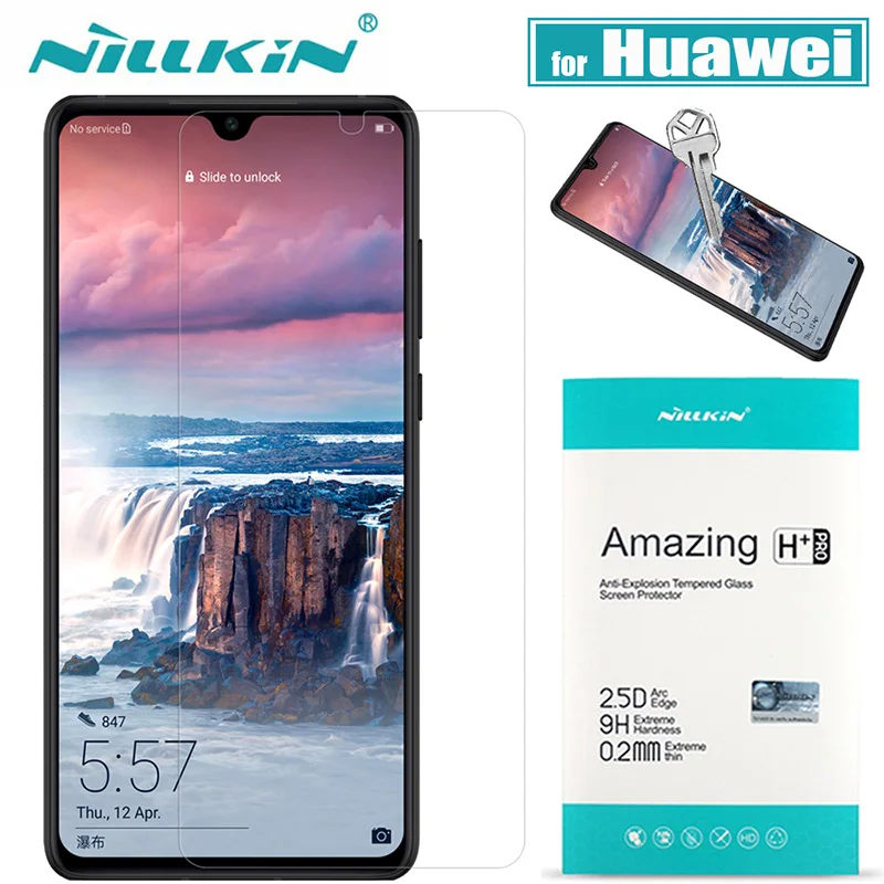 Для huawei mate 30 20 X P30 P20 Lite стеклянный протектор экрана Nillkin 9H защитное закаленное стекло для huawei Honor 20 Pro