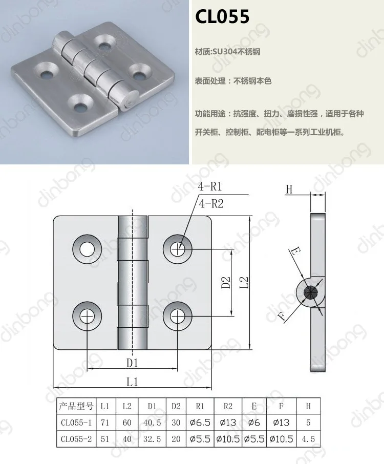CL055-1 Петля из нержавеющей стали сетевой переключатель управления Петля двери шкафа в настоящее время доступны питания