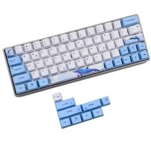 whale Keycap 60% PBT OEM Keycap Set Mechanische Toetsenbord keycap Voor GH60 RK61/ALT61/Annie /poker keycap GK61 GK64 dz60