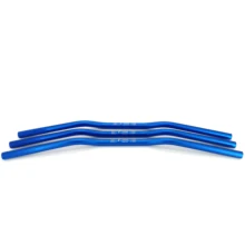 Мотоцикл 7/8 ''Универсальный RIZOMA Handlbar 22 мм алюминиевый сплав пескоструйная обработка анодированного мотоцикла Руль Синий