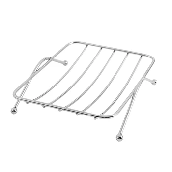 

Bathroom Shower Soap Holder Stainless Steel Rack Tray Strainer 4.3"