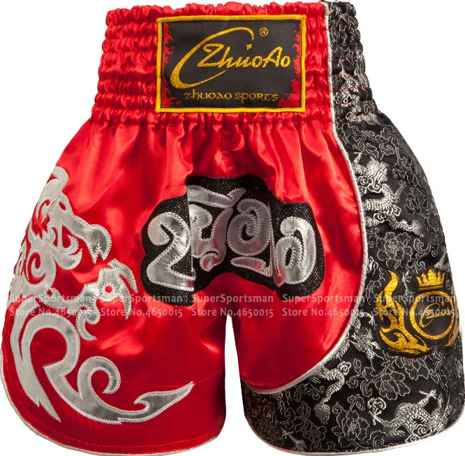 Tanie Męskie kick boxing MMa spodenki muay thai dla dzieci Bjj kick boxing szkolenia walczące pnie Fitness dla dzieci Boxe spodnie odzież sportowa