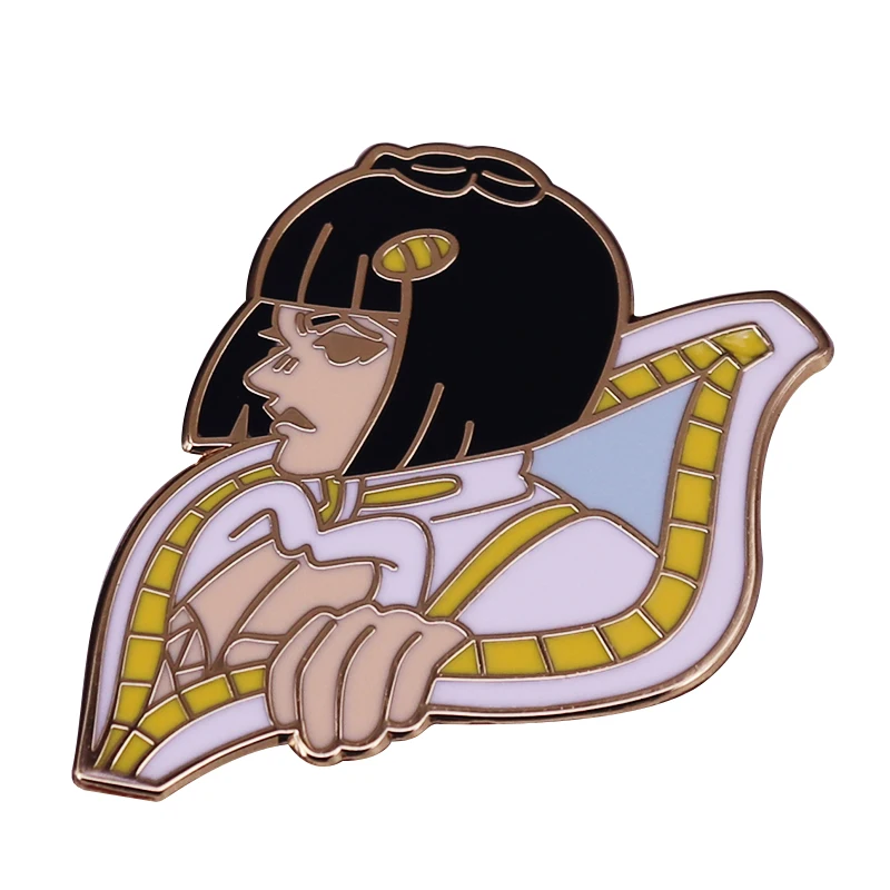 Bruno Bucciarati Vento Aureo Badge Bizarre Adventure Japan Anime Fans Great Art Collection.JPG