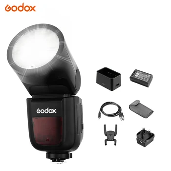 

Godox V1P Camera radio Flash Built-in 2.4G Wireless X System with LCD Display Hot Shoe for PENTAX 645Z K-3II K-1 K-50 K-S2