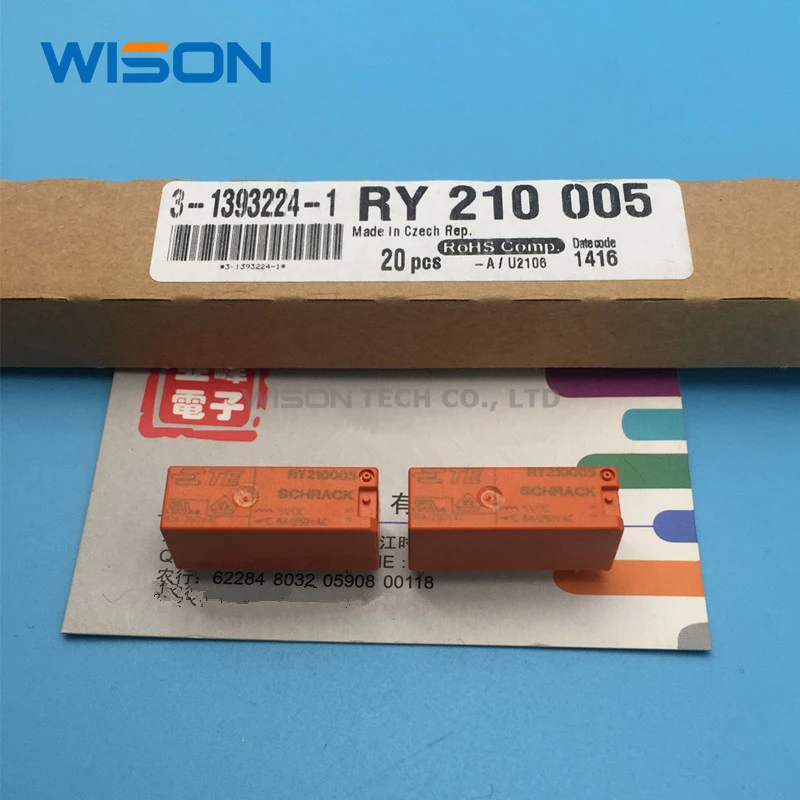 Мощность реле RY210005 RY210012 RY211012 RY213012
