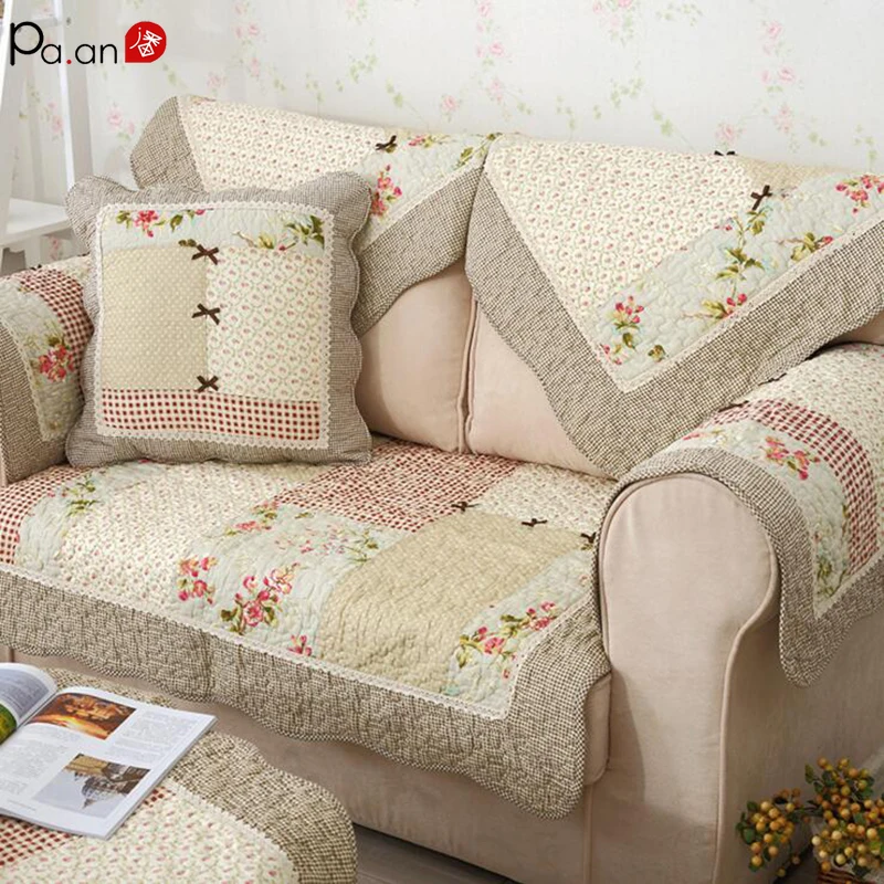 Хлопковый чехол для дивана с цветочным принтом на осень/зиму|cotton sofa covers|sofa coversofa