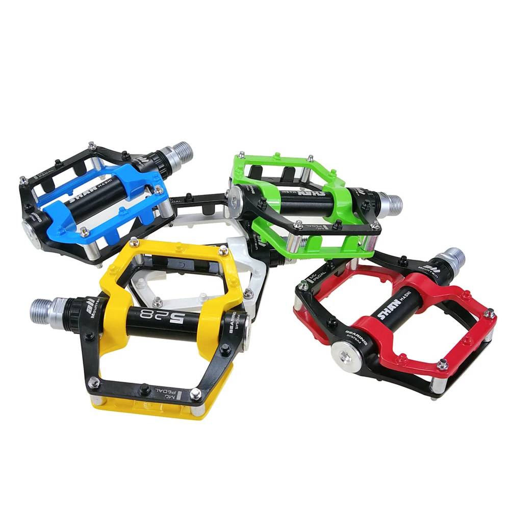 

Bicycle pedal aluminum alloy pedal mountain bike road bike pedal wide and comfortable non-slip mountain bike bicycle pedal parts