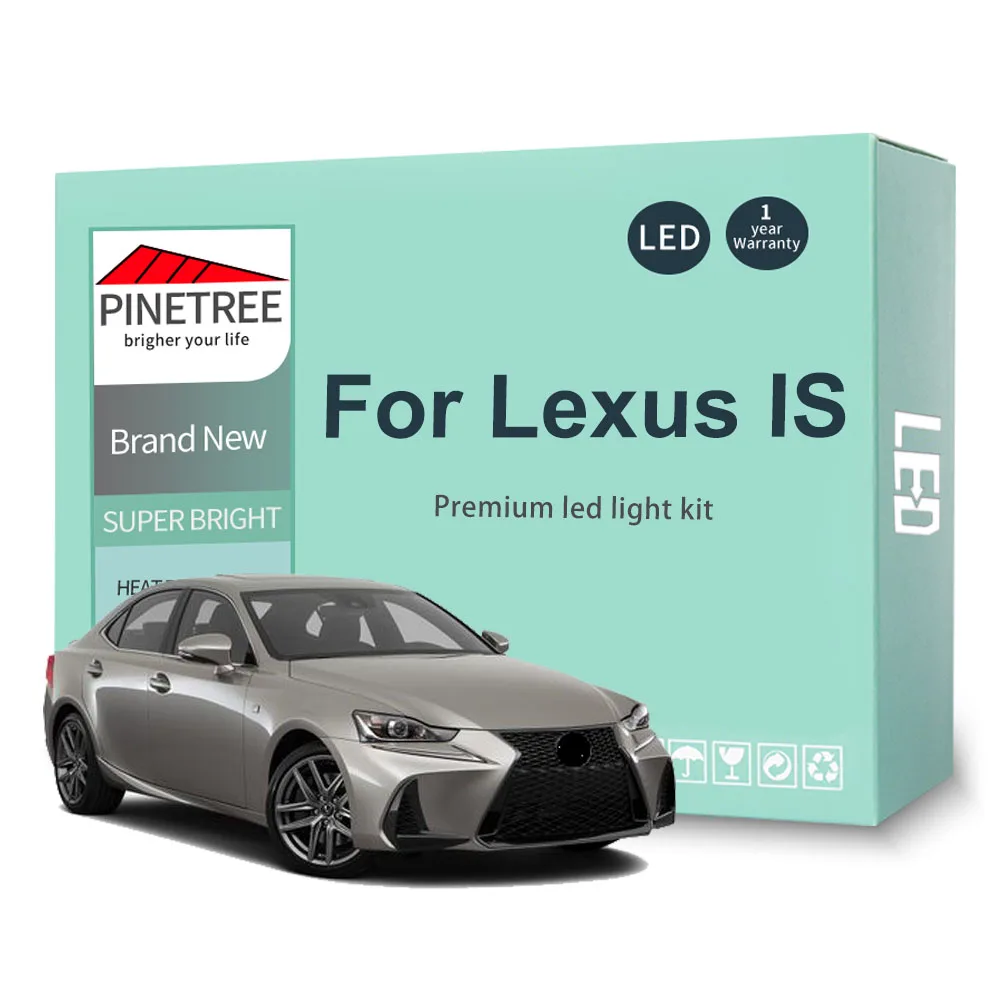Комплект светодиодного интерьерного освещения для Lexus IS 200 250 300 350 F 200t IS200 IS250 IS300
