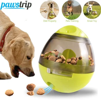 

pawstrip Pet Dog Toy Interactive Cat Toy Pet Food Container Dog Bowl Food Dispenser For Cats Dog Training Balls Pet Tumbler Toys