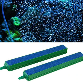 

2pcs 12 Inches Air Stone Aquarium Landscape Miniature Gravel Bubble Diffuser Airstones Layout Decoration for Aquarium Fish Tank
