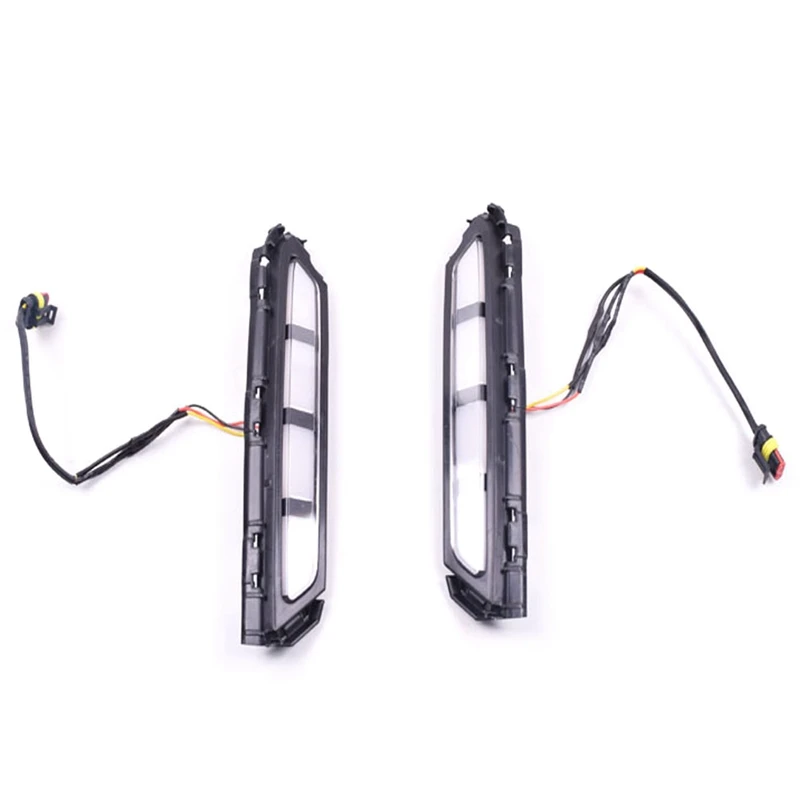 

LED Daytime Running Lights Daylight Fog Lamp with Yellow Turn Signal Style Relay DRL for Hyundai Elantra 2019 2020 AVANTE
