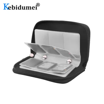 

TF Memory Card Cases SDHC MMC CF For Micro SD Card TF Cards Memory Stick Storage Bag Carrying Pouch Protector Newest