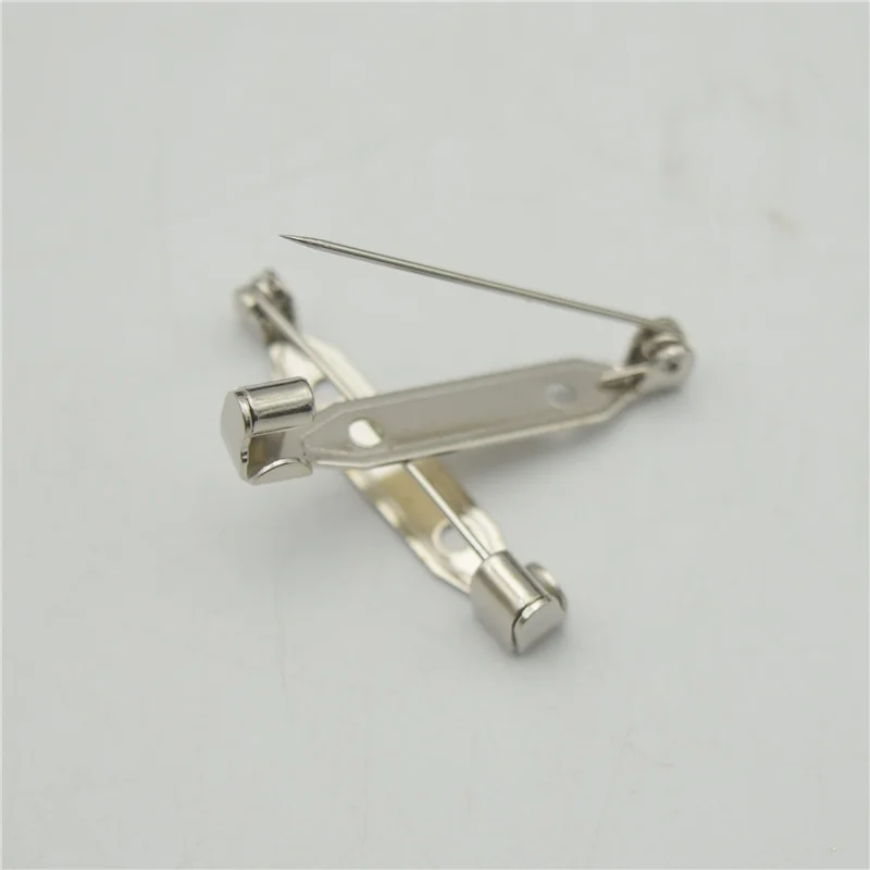 Safety pin Brooch Base Back Bar 10pcs