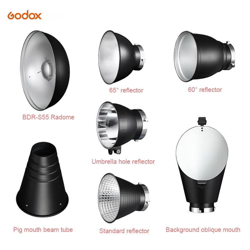 Godox 보웬스 마운트 표준 반사판 디퓨저, 뷰티 접시 반사판, 사진 스튜디오 라이트 스트로브 플래시용 스누트