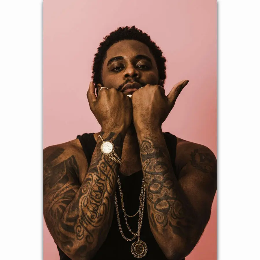 Hot Big Krit Rapper Music Singer Star Silk Fabric Wall Poster Art Decor Sticker Bright