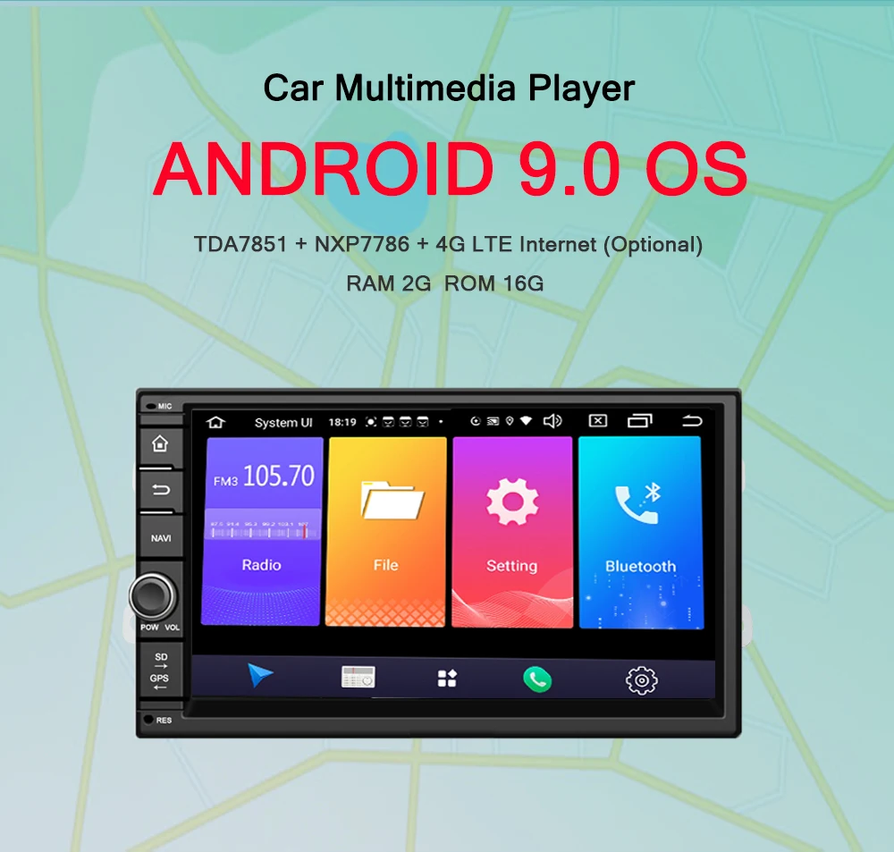 Perfect AUTOTOP 7" 2 din android 9.0 Car Multimeida Player for suzuki,Kia,Mitsubishi,Buick,Chevrolet,Honda with 2G RAM 16G ROM 4G Wifi 0 Perfect AUTOTOP 7" 2 din android 9.0 Car Multimeida Player for suzuki,Kia,Mitsubishi,Buick,Chevrolet,Honda with 2G RAM 16G ROM 4G Wifi 0