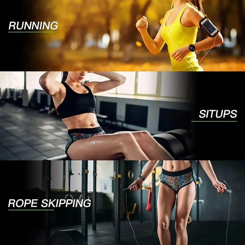 Fashion Round Screen Smart Bracelet Watch Heart Rate Monitor Fitness Tracker Pedometer Sports Wristband Support for Android iOS