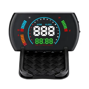 

Car Head Up Display S600 5.8 inch Digital Speedometer Car HUD OBD2 Windshield Projector Speed Fatigue Driving Reminder