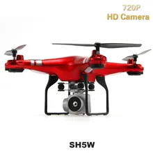 Квадрокоптер Дроны с HD камерой Профессиональный FPV wifi2.4G вертолет на радиоуправлении игрушки VS S10 SH5 SH5W