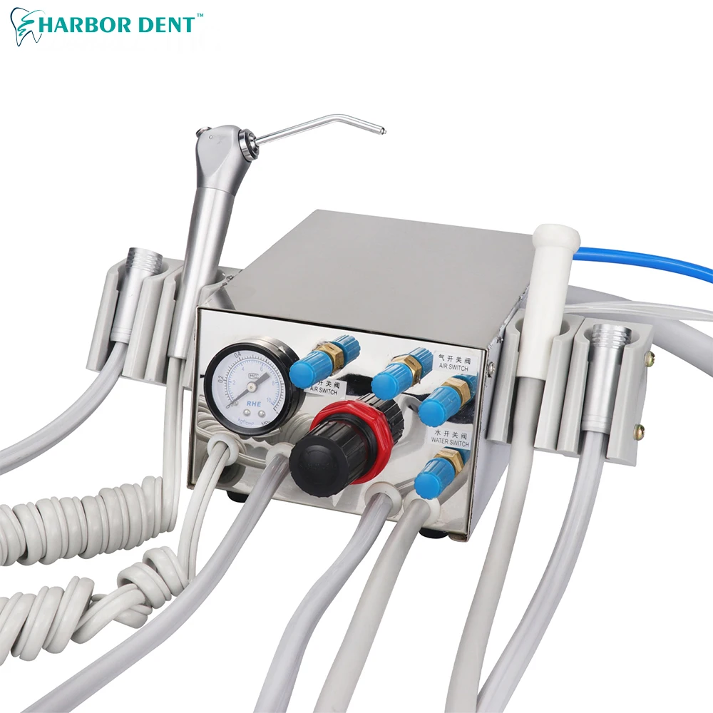 Dental Portable Turbine Unit 3 Way Syringe/NSK Style